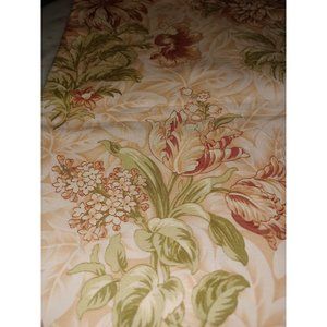 Fabric Remnant Country Orchard by Blackbird Designs 17" x 60" Peach Floral